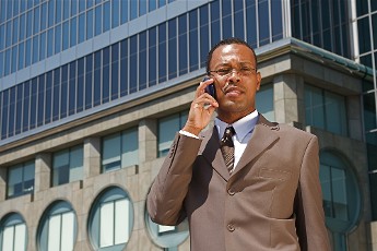 Man calling on his phone